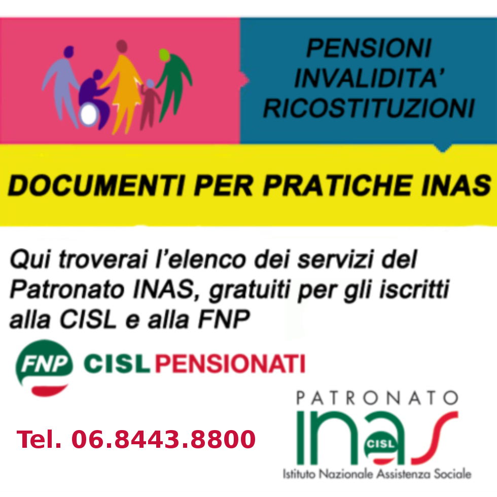 Nuova sede Inas Roma in via Rieti 11/13 e professionalità di sempre