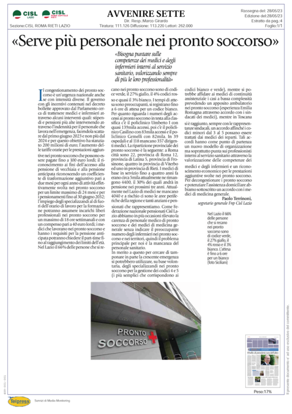 Pronto soccorso