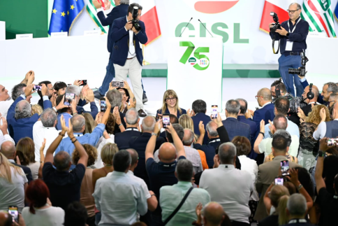 XX Congresso Cisl. Daniela Fumarola rieletta all’unanimità