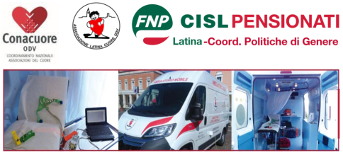Giornata Mondiale del Cuore - la Fnp di Latina e Latina cuore fanno prevenzione 