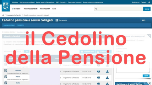 Novità cedolino di pensione INPS di settembre 2023