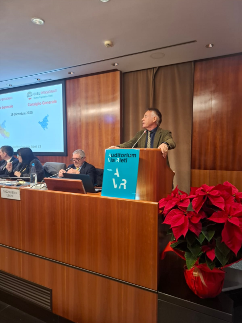 Consiglio Generale FNP Cisl Roma Capitale e Rieti: un anno di conquiste per anziani, famiglie e fragili nel Lazio