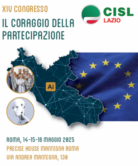 14 -16 maggio 2025 - XIV Congresso Cisl Lazio 